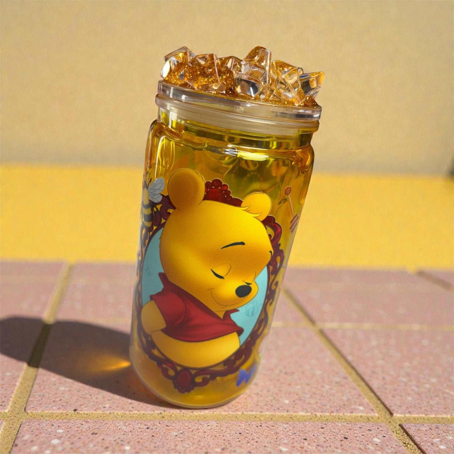 Snow globe cup efecto miel