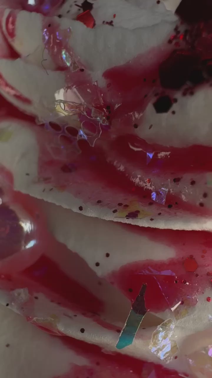 Snow cup milk cherry